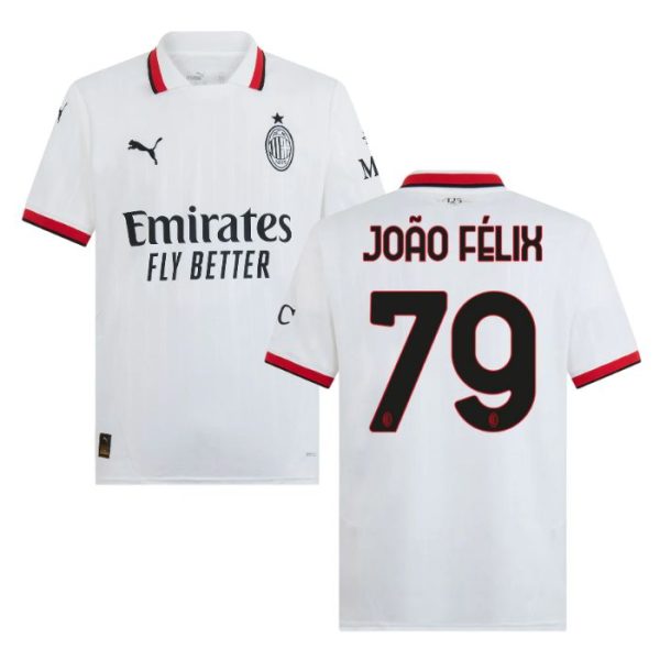 Maillot Milan AC Exterieur 2024 2025 Joao F??lix