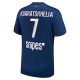 Maillot Kit Enfant PSG Domicile 2024 2025 Kvaratskhelia 1 Etoile - Image 2