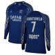 Maillot PSG Fourth 2024 2025 Manches Longues Kvaratskhelia