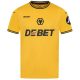 Maillot Kit Enfant Wolverhampton Domicile 2024 2025 Gold - Image 2