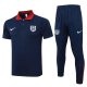 Survetement Angleterre Polo 2024 2025 Bleu Fonc??
