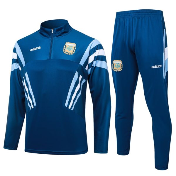 Survetement Argentine Training 2024 2025 Bleu Fonc??