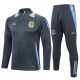 Survetement Argentine Training 2024 2025 Noir Clair