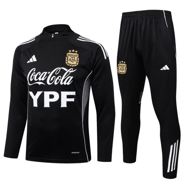 Survetement Argentine Training 2025 2026 Noir Nuit