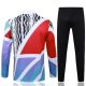 Survetement Arsenal Training 2024 2025 Bleu Rouge - Image 4