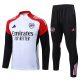 Survetement Arsenal Training 2025 2026 Blanc Rouge