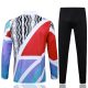 Survetement Arsenal Veste 2024 2025 Bleu Rouge - Image 4