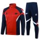 Survetement Arsenal Veste 2024 2025 Rouge Fonc??