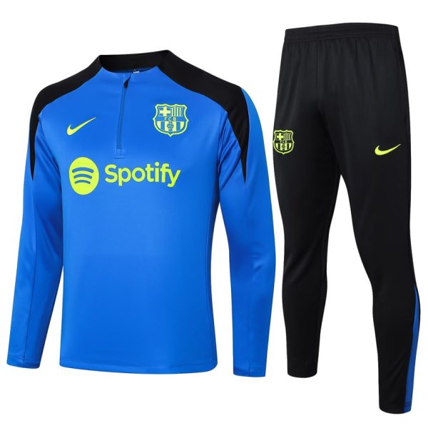 Survetement Barca Training 2024 2025 Bleu Oc??an