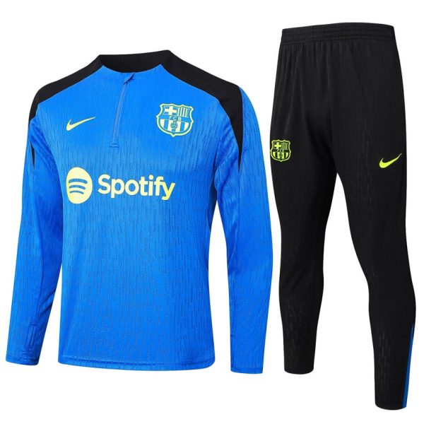 Survetement Barca Training 2024 2025 Bleu Clair