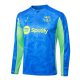 Survetement Barca Training 2024 2025 Bleu Vert - Image 2