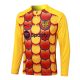Survetement Barca Training 2024 2025 Jaune Rouge - Image 2