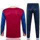 Survetement Barca Training 2024 2025 Rouge Fonc?? - Image 4