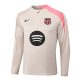 Survetement Barca Training 2025 2026 Beige Rose - Image 2