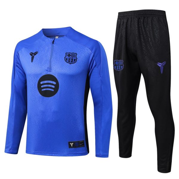 Survetement Barca Training 2025 2026 Bleu Oc??an
