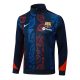 Survetement Barca Veste 2024 2025 Bleu Motif - Image 2