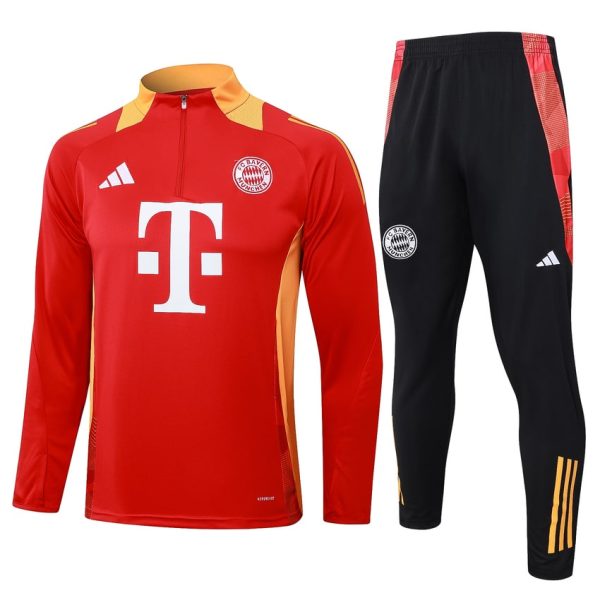 Survetement Bayern Munich Training 2024 2025 Rouge Clair