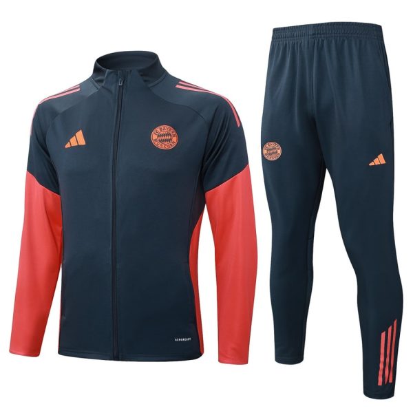 Survetement Bayern Munich Veste 2025 2026 Noir Rouge