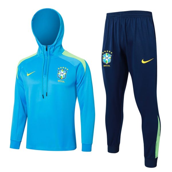 Survetement Bresil Sweat 2024 2025 Bleu Oc??an