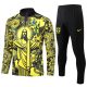 Survetement Bresil Training 2024 2025 Jaune Motif