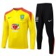 Survetement Bresil Training 2025 2026 Jaune