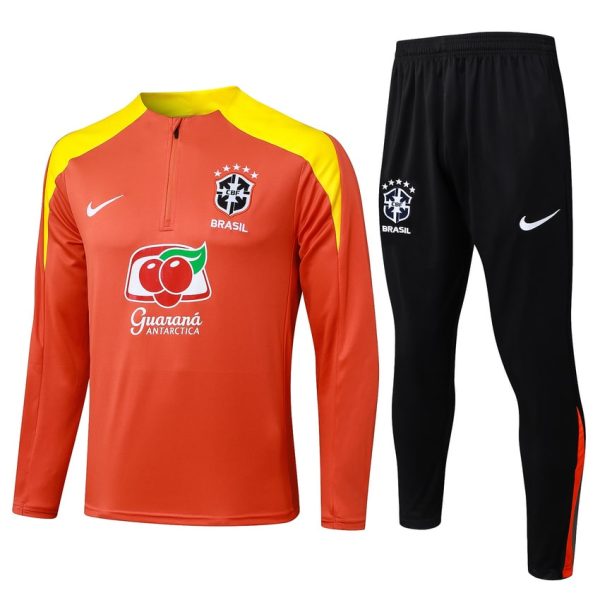 Survetement Bresil Training 2025 2026 Orange