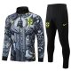 Survetement Bresil Veste 2024 2025 Gris Motif