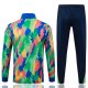 Survetement Bresil Veste 2025 2026 Vert Bleu - Image 4