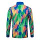 Survetement Bresil Veste 2025 2026 Vert Bleu - Image 3