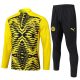 Survetement Dortmund Training 2024 2025 Jaune Noir