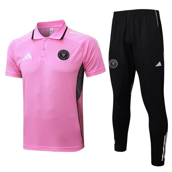Survetement Inter Miami Polo 2025 2026 Rose Clair