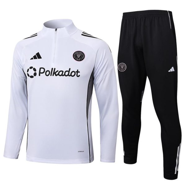 Survetement Inter Miami Training 2025 2026 Blanc Noir