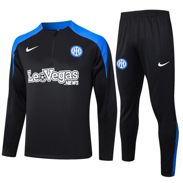 Survetement Inter Milan Training 2024 2025 Noir Fonc??