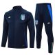 Survetement Italie Veste 2024 2025 Bleu Sombre