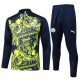 Survetement Manchester City Training 2024 2025 Jaune Noir