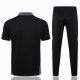Survetement Manchester United Polo 2024 2025 Noir - Image 4