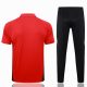 Survetement Manchester United Polo 2024 2025 Rouge Clair - Image 4