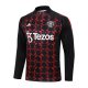 Survetement Manchester United Training 2024 2025 Noir Rouge - Image 2