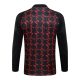 Survetement Manchester United Training 2024 2025 Noir Rouge - Image 3