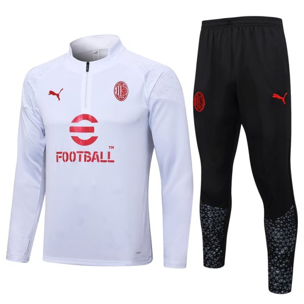 Survetement Milan AC Training 2023 2024 Blanc