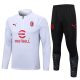 Survetement Milan AC Training 2023 2024 Blanc