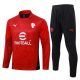 Survetement Milan AC Training 2025 2026 Rouge Clair