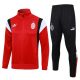 Survetement Milan AC Veste 2023 2024 Rouge Clair