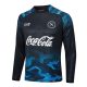 Survetement Naples Training 2024 2025 Bleu Noir - Image 2
