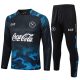 Survetement Naples Training 2024 2025 Bleu Noir