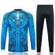 Survetement Naples Training 2025 2026 Bleu Motif - Image 4