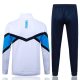 Survetement Naples Veste 2025 2026 Blanc Bleu - Image 4
