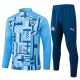 Survetement OM Training 2024 2025 Bleu Ciel