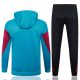 Survetement PSG Sweat 2024 2025 Bleu Ciel Rouge - Image 4
