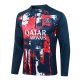 Survetement PSG Training 2024 2025 Bleu Rouge - Image 2